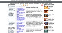 Desktop Screenshot of bishopsandfathers.com